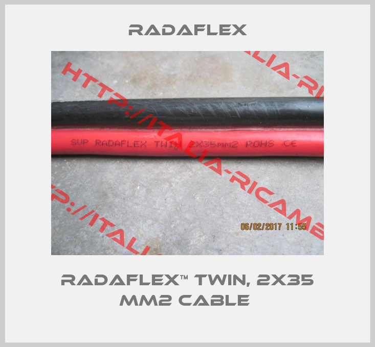Radaflex-Radaflex™ Twin, 2x35 mm2 cable 