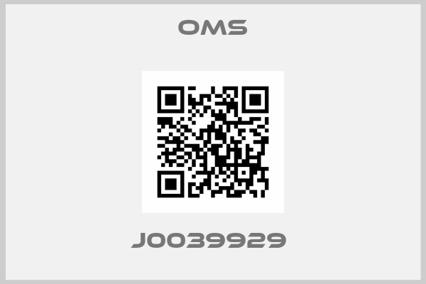 Oms-J0039929 