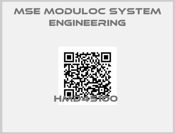 MSE Moduloc System Engineering-HMD45100 