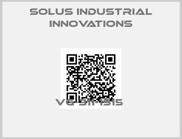 SOLUS INDUSTRIAL INNOVATIONS-VG-311-1515 