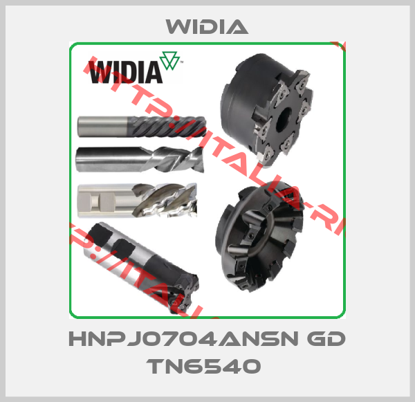 Widia-HNPJ0704ANSN GD TN6540 