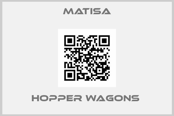 Matisa-HOPPER WAGONS 