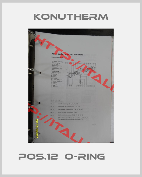 Konutherm-Pos.12  O-ring      