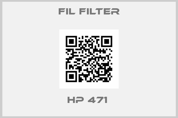 Fil Filter-HP 471 