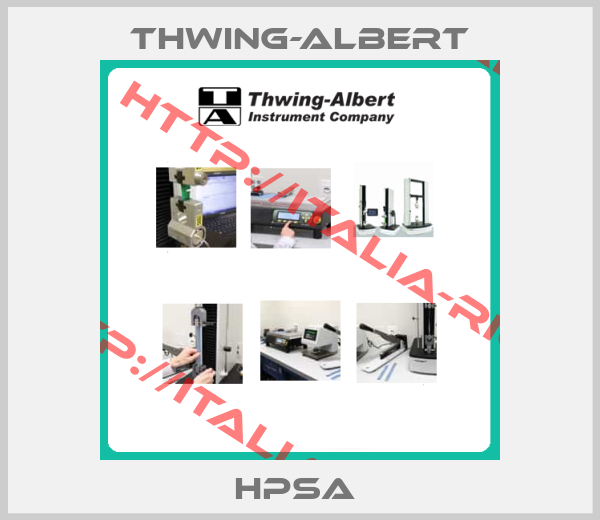 Thwing-Albert-HPSA 