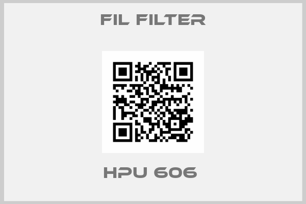 Fil Filter-HPU 606 