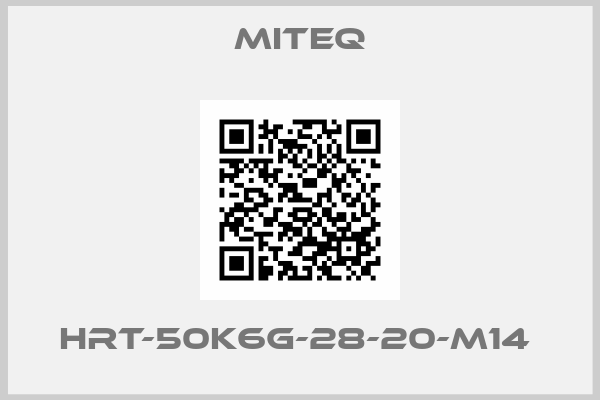 Miteq-HRT-50K6G-28-20-M14 