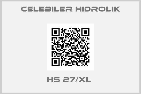 Celebiler Hidrolik-HS 27/XL 