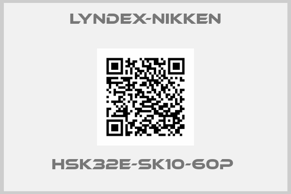 Lyndex-Nikken-HSK32E-SK10-60P 