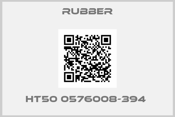 Rubber-HT50 0576008-394 