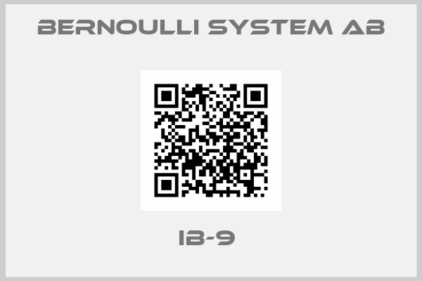 Bernoulli System AB-IB-9 
