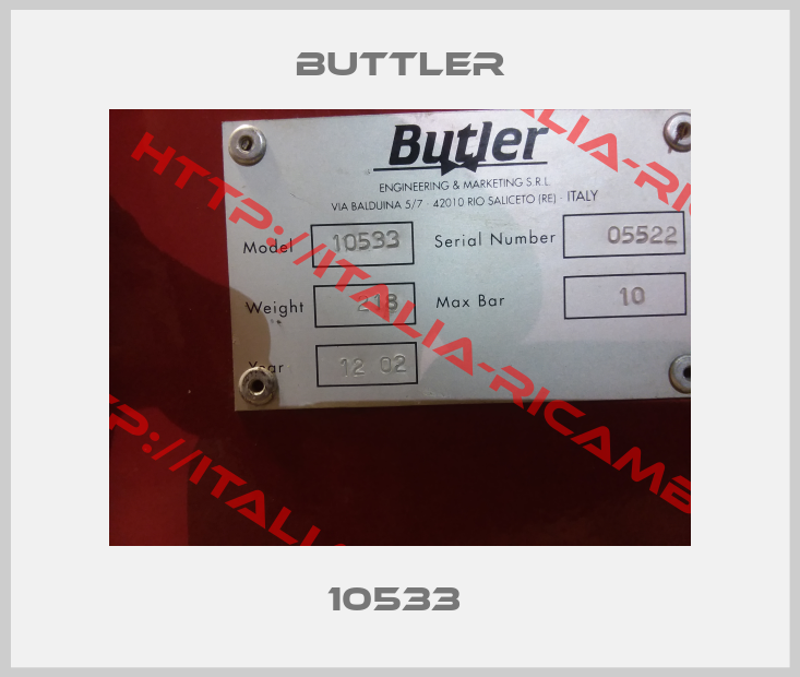 BUTTLER-10533 