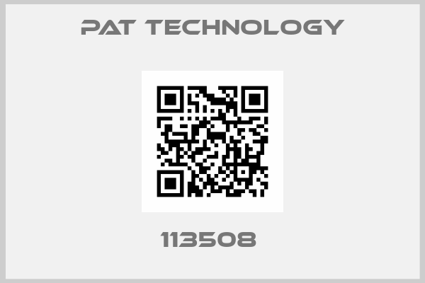 Pat Technology-113508 
