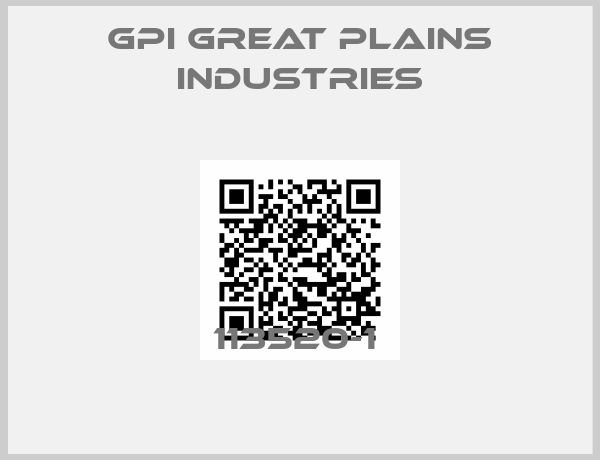 GPI Great Plains Industries-113520-1 