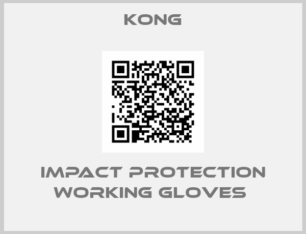 KONG-IMPACT PROTECTION WORKING GLOVES 