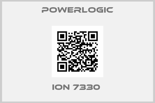 PowerLogic-ION 7330 