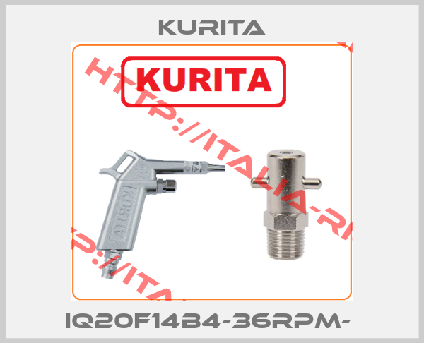 KURITA-IQ20F14B4-36RPM- 