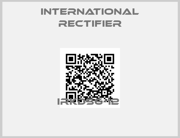 International Rectifier-IRKD56-12 