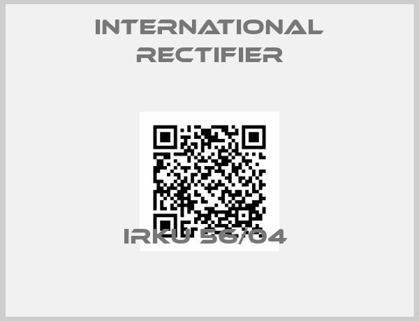 International Rectifier-IRKU 56/04 