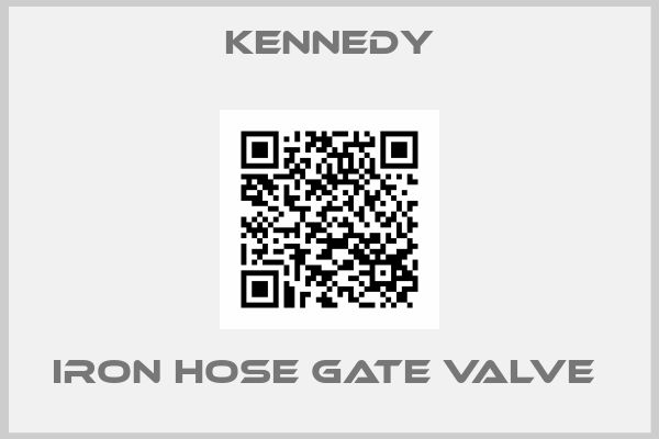 Kennedy-IRON HOSE GATE VALVE 