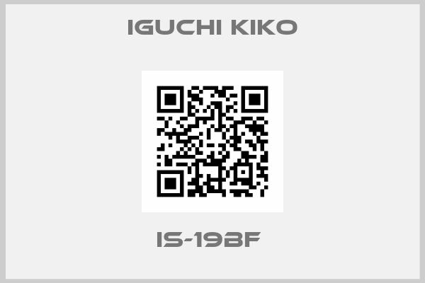 Iguchi Kiko-IS-19BF 
