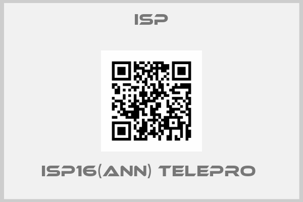 ISP-ISP16(ANN) TELEPRO 