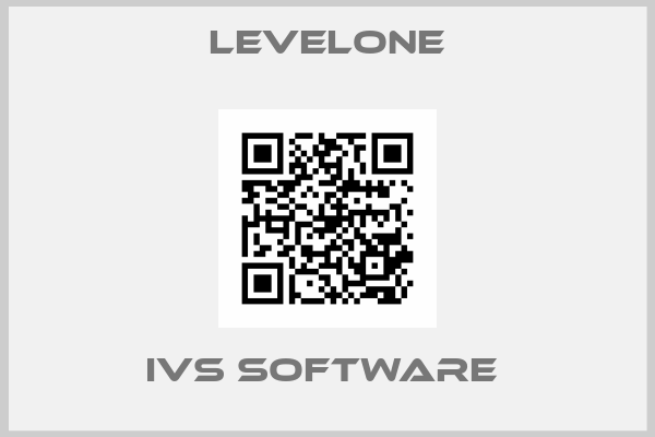 LevelOne-IVS SOFTWARE 