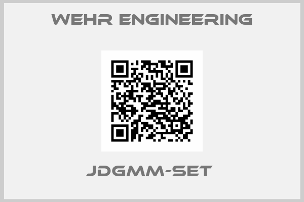 Wehr Engineering-JDGMM-SET 