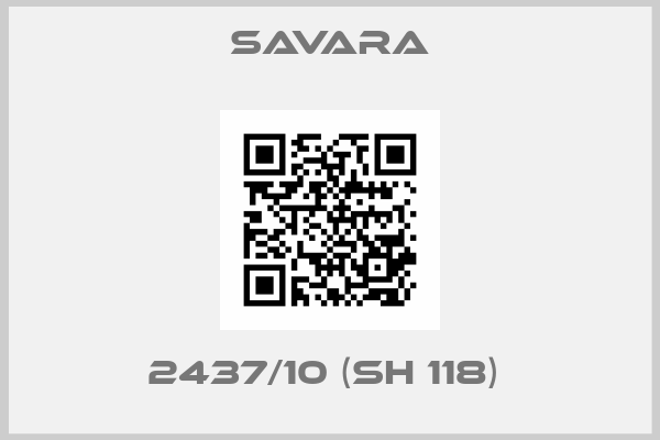 SAVARA-2437/10 (SH 118) 