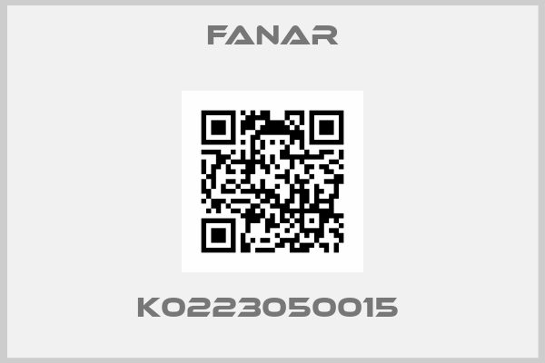 Fanar-K0223050015 