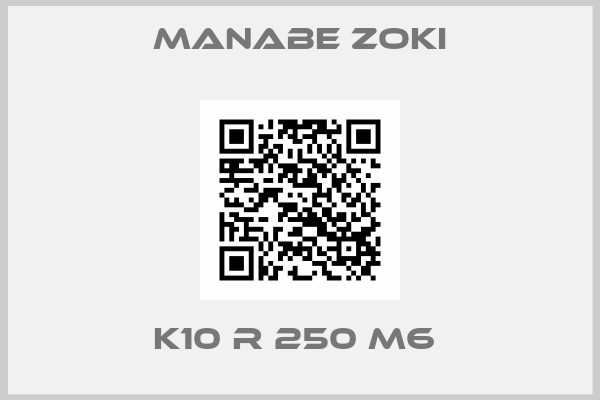Manabe Zoki-K10 R 250 M6 