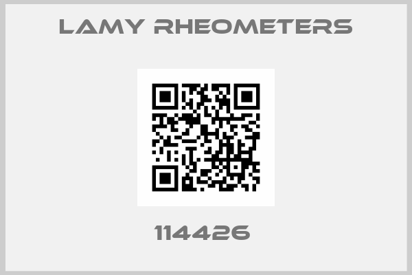 Lamy Rheometers-114426 