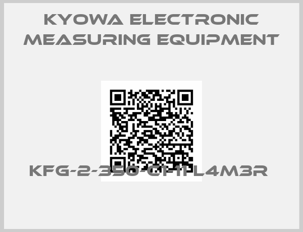 Kyowa Electronic Measuring Equipment-KFG-2-350-C1-11 L4M3R 