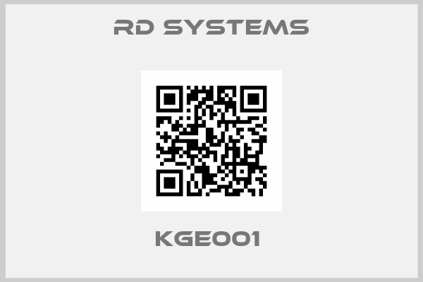 RD Systems-KGE001 