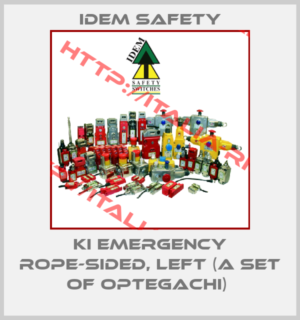 Idem Safety-KI EMERGENCY ROPE-SIDED, LEFT (A SET OF OPTEGACHI) 