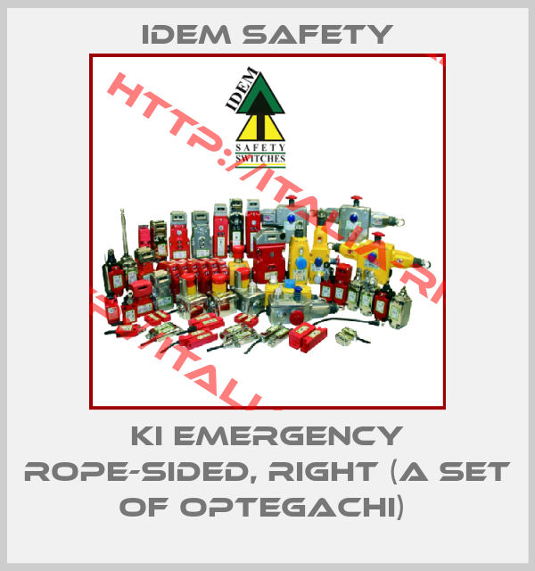 Idem Safety-KI EMERGENCY ROPE-SIDED, RIGHT (A SET OF OPTEGACHI) 