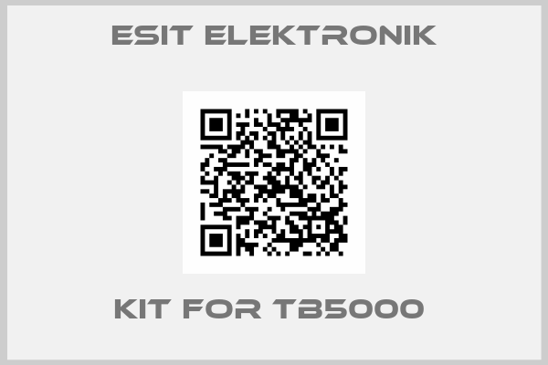 ESIT ELEKTRONIK-KIT FOR TB5000 