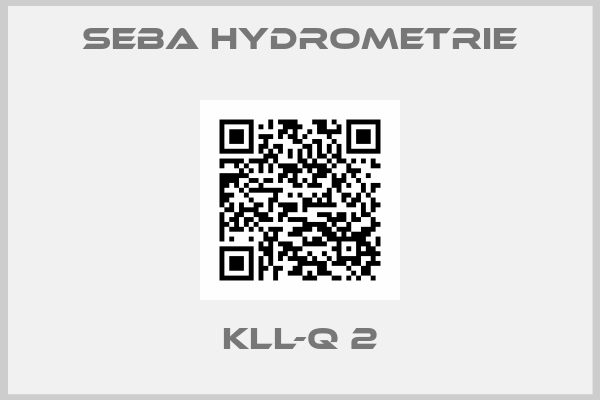 Seba Hydrometrie-KLL-Q 2
