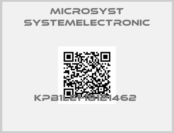 microSYST Systemelectronic-KPB1LE1-I8121462 