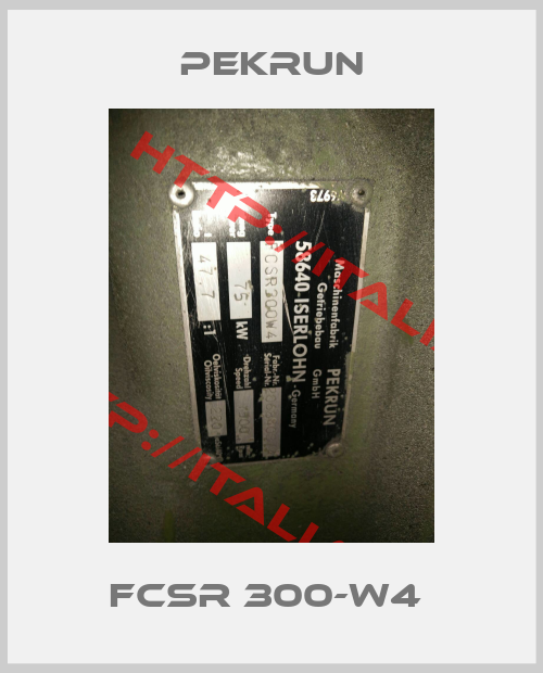 Pekrun-FCSR 300-W4 
