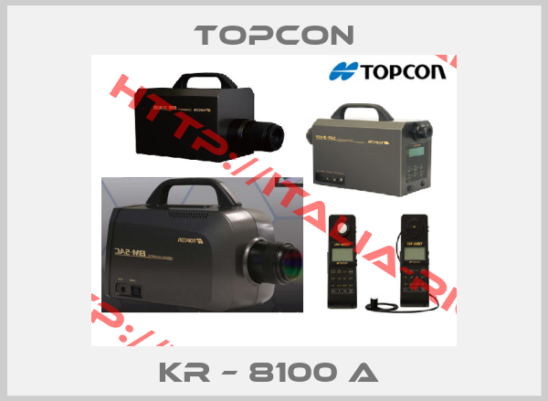 Topcon-KR – 8100 A 