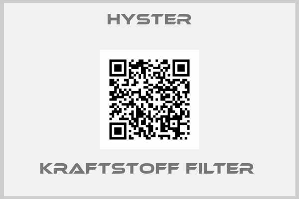 Hyster-KRAFTSTOFF FILTER 