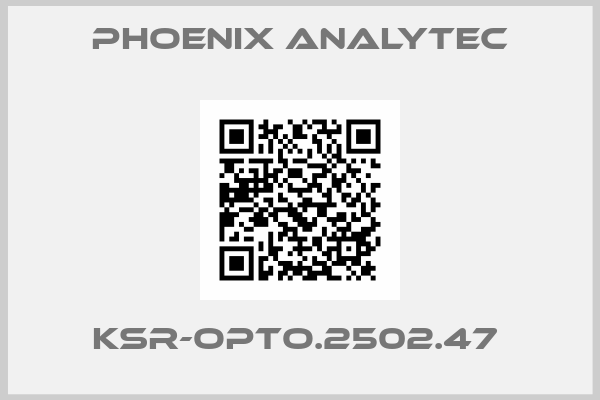 Phoenix Analytec-KSR-OPTO.2502.47 