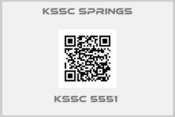 KSSC Springs-KSSC 5551 