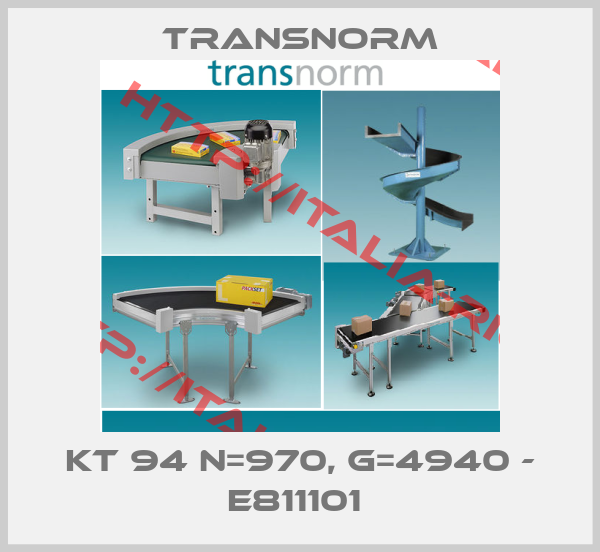 Transnorm-KT 94 N=970, G=4940 - E811101 