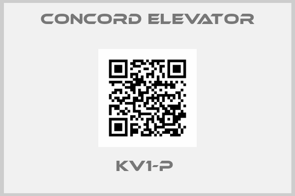 Concord Elevator-KV1-P 