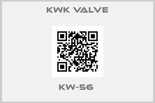 KWK VALVE-KW-56 