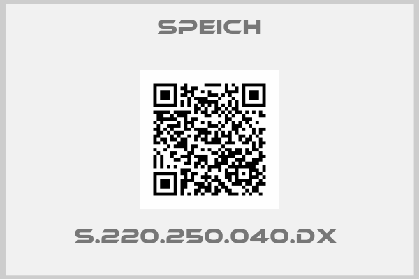 Speich-S.220.250.040.DX 