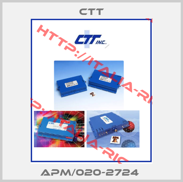 Ctt-APM/020-2724 