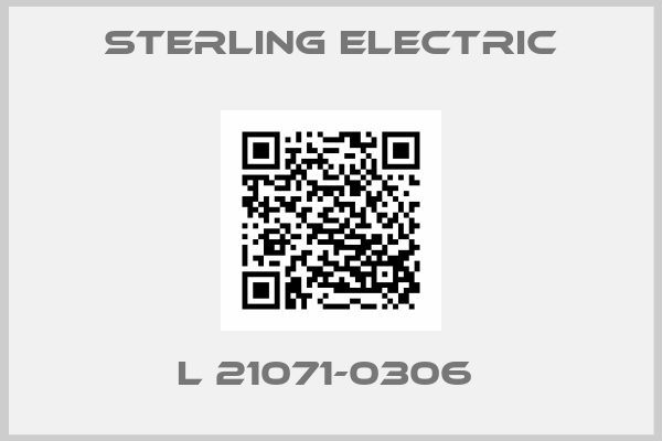 Sterling Electric-L 21071-0306 